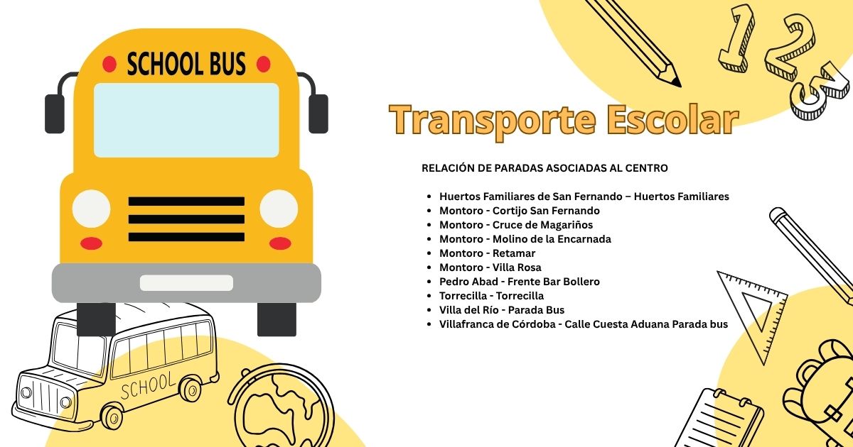 ANEXO III: Solicitud Transporte Escolar